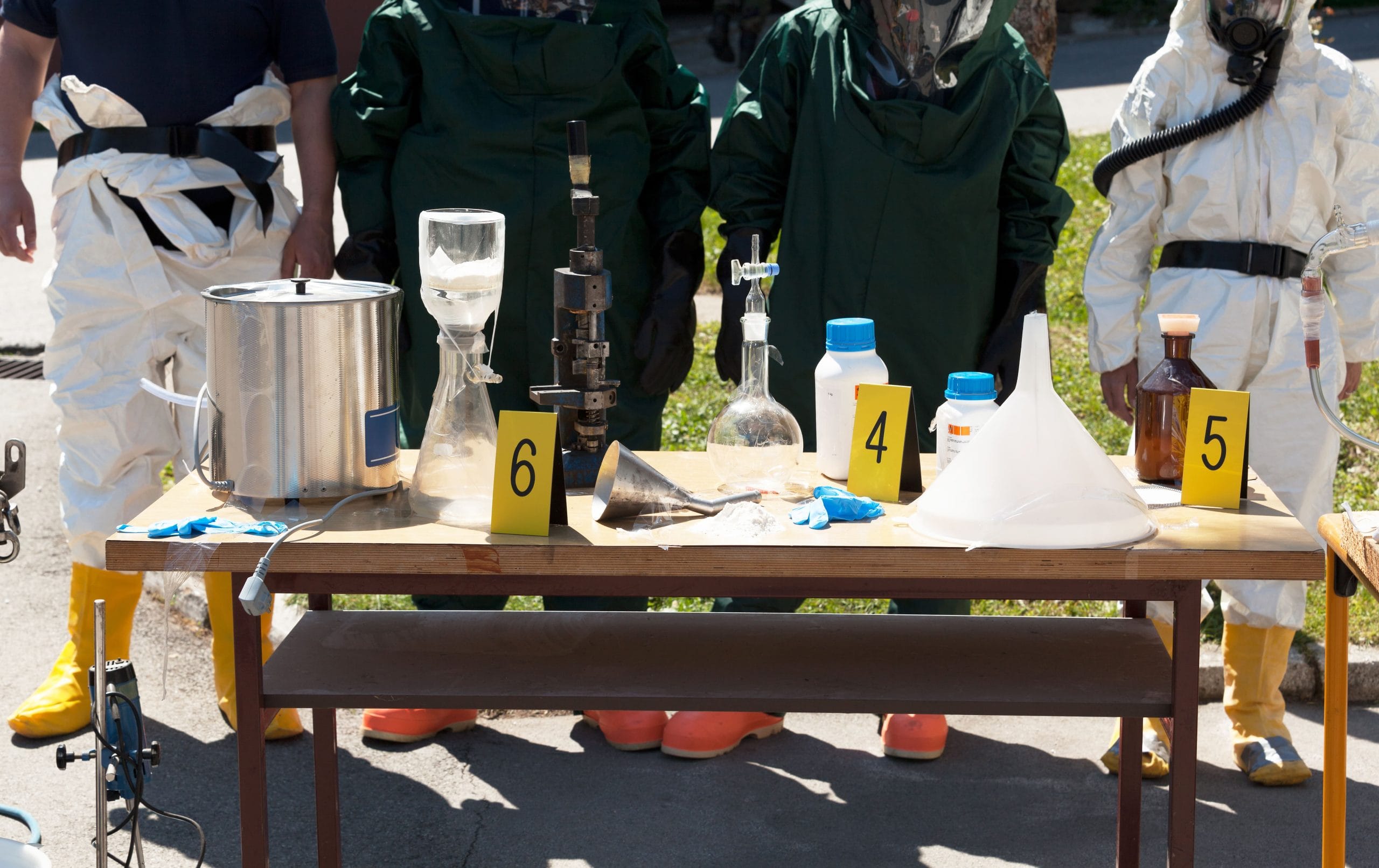 The Signs of a Clandestine Drug Lab