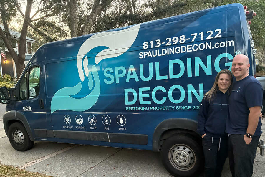 Katie Wilson and Kyle Wilson are the new owners of Spaulding Decon